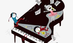 弹钢琴漫画,弹钢琴漫画中的音乐之旅